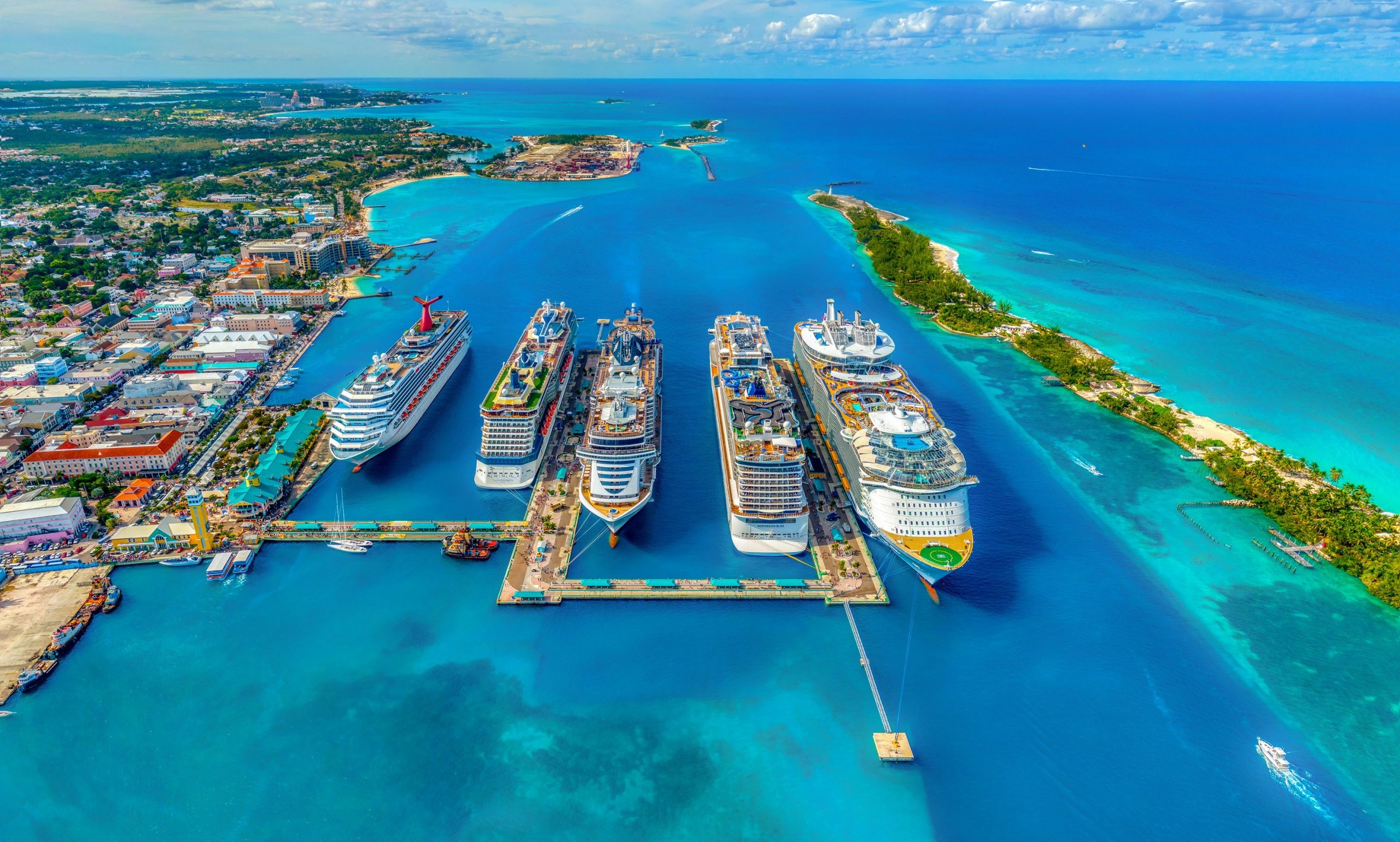 Cruise terminal - “Seaports can significantly impact the natural environment through shoreline modification, seabed disruption, and operational activities that affect air and water quality, as well as marine biodiversity.”