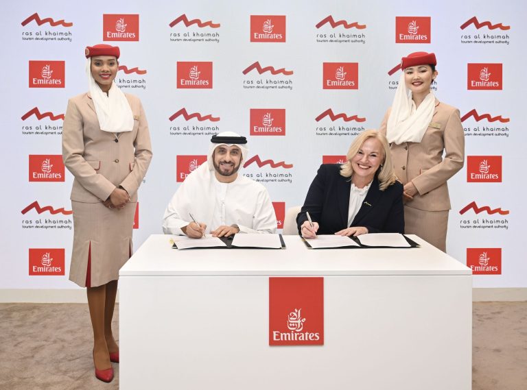 Emirates signs Ras Al Khaimah tourism agreement at Dubai travel fair