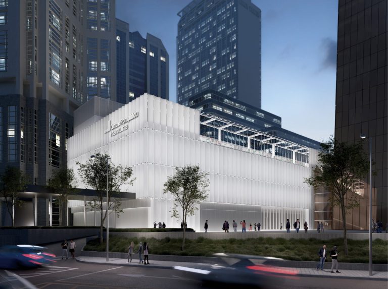 New Centre Pompidou Hanwha Bridges France and South Korea with Art