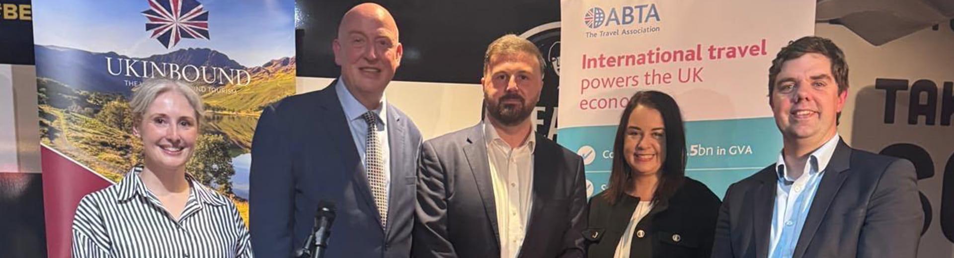 ABTA and UKinbound tourism reception at Labour Party Conference