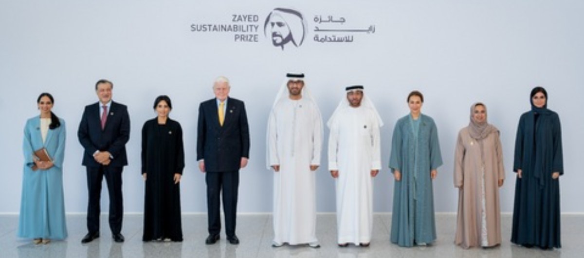 Members of the Zayed Sustainability Prize jury in Abu Dhabi