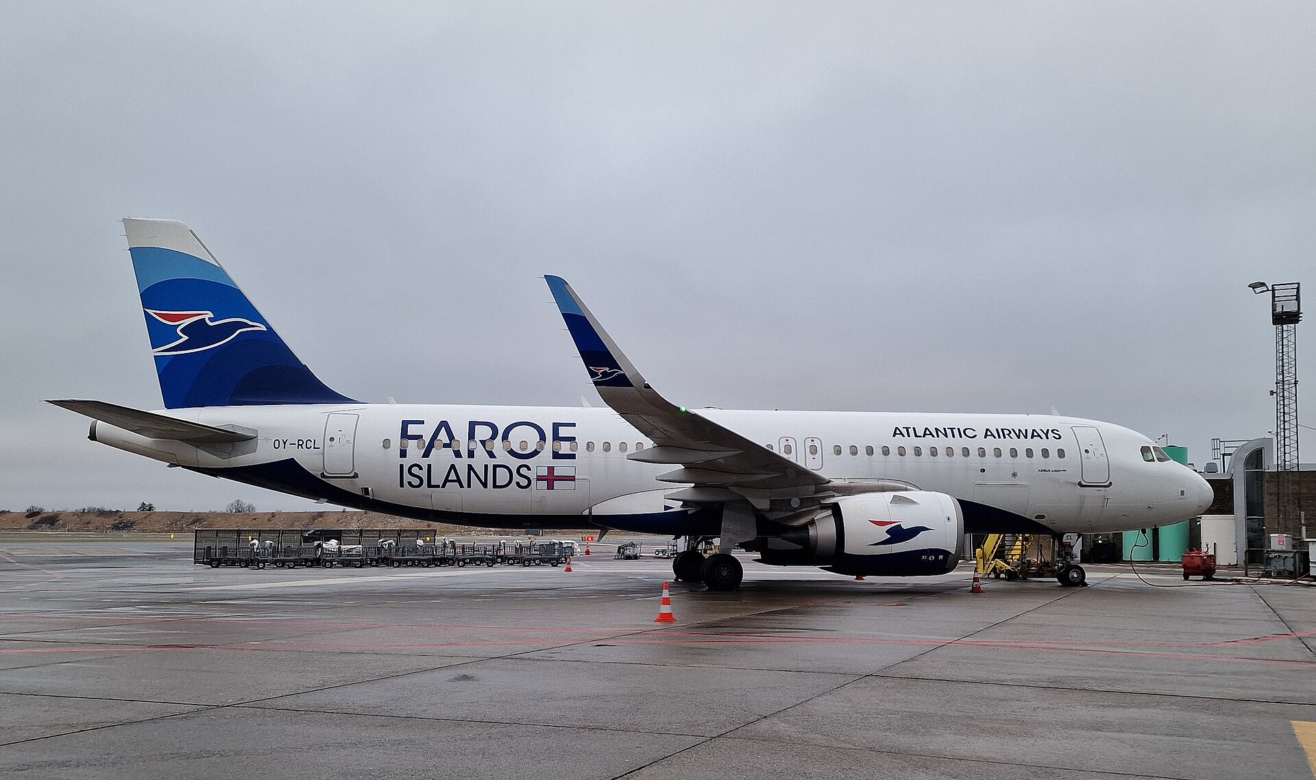 Atlantic Airways Airbus A320neo at Copenhagen Airport