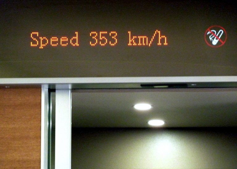 High-speed train in China