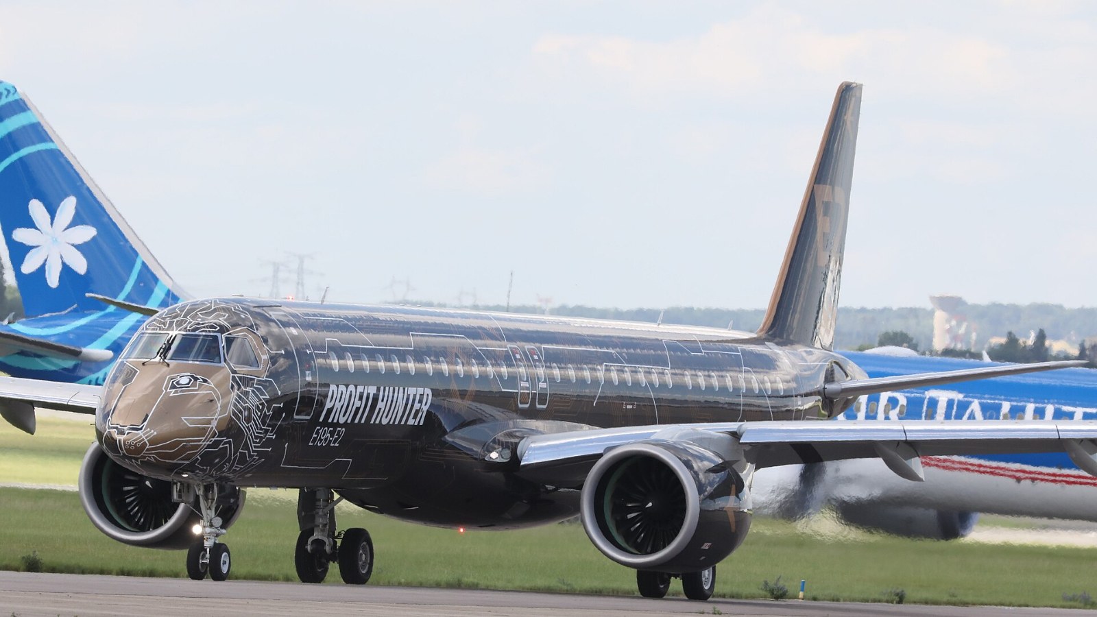 Embraer E195-E2 aircraft