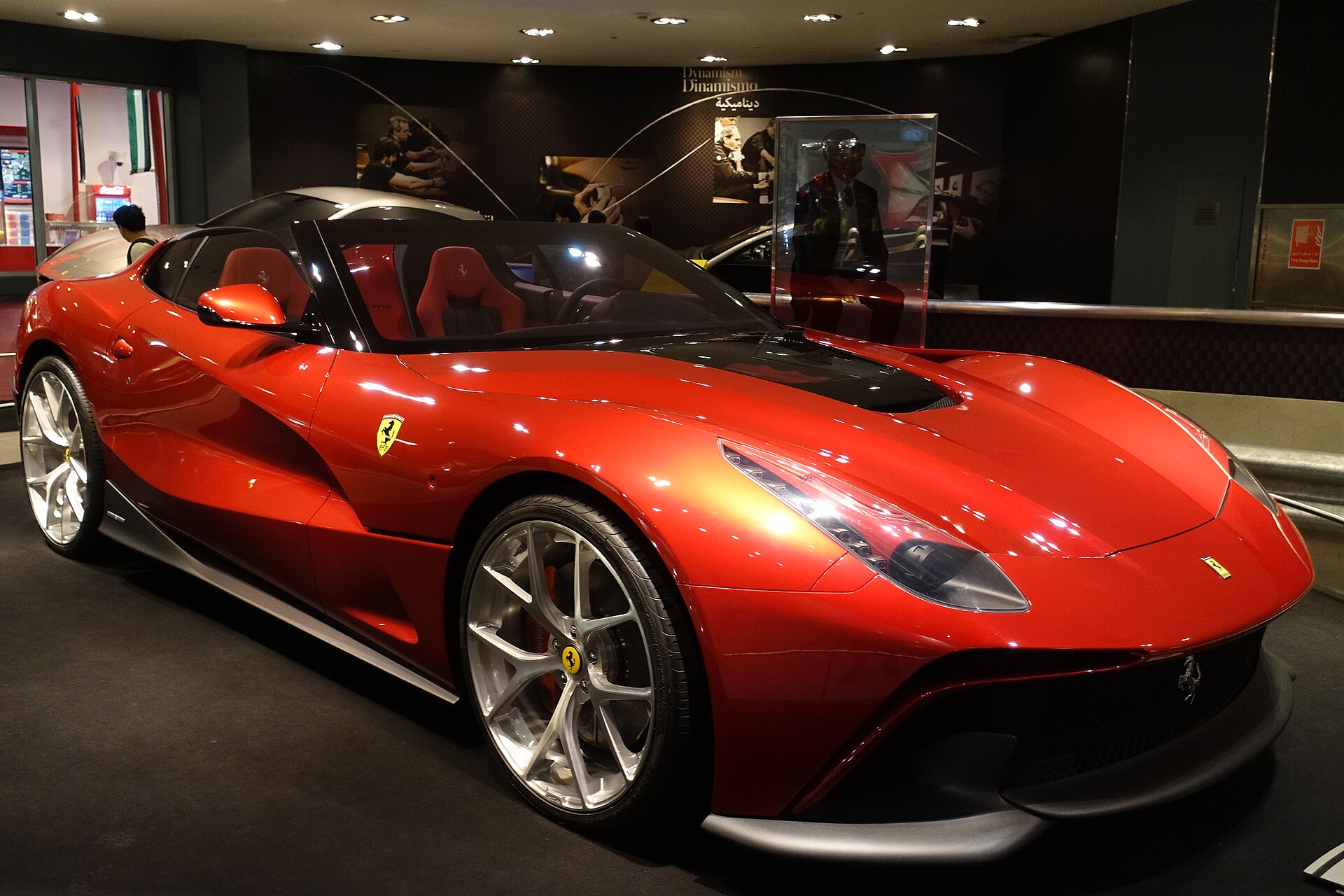 Ferrari World theme park on Yas Island, Abu Dhabi