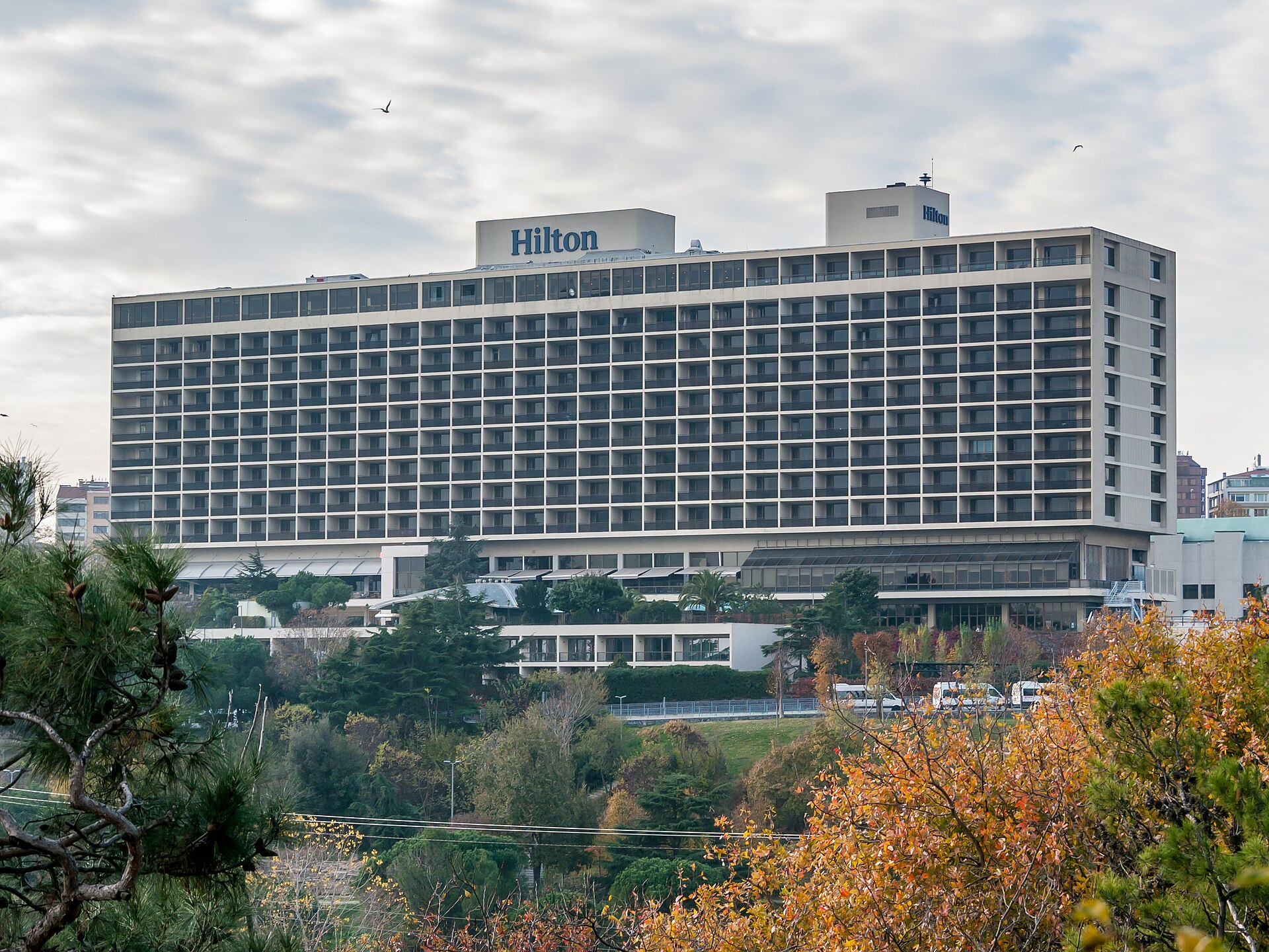 Hilton hotel in Besiktas, Istanbul