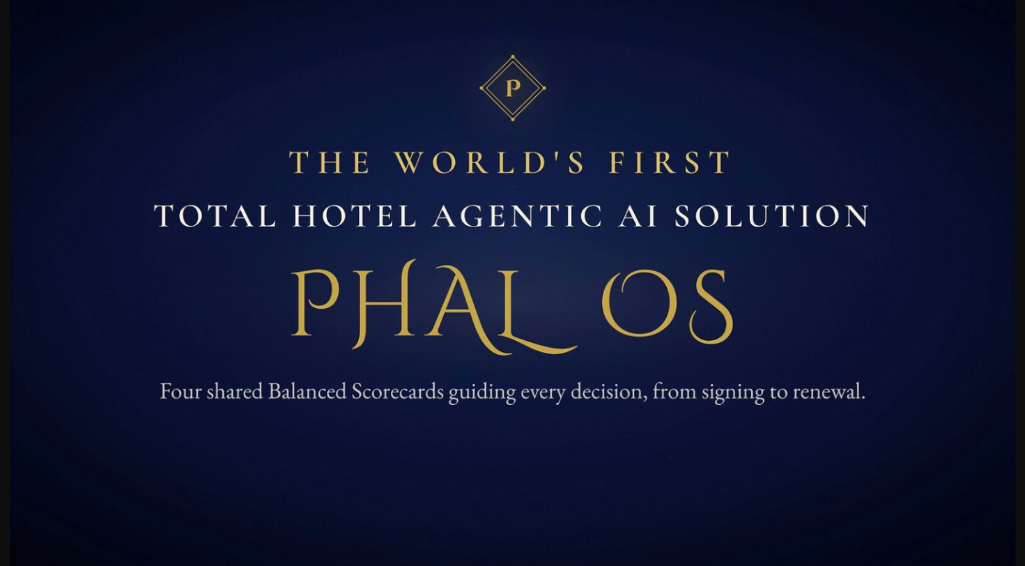 PHAL OS, the world’s first Total Hotel agentic AI solution, title card
