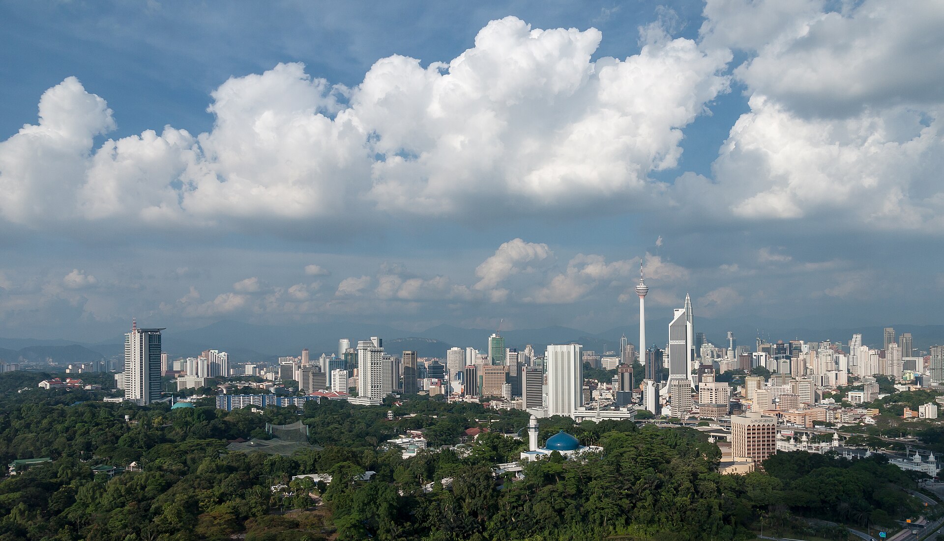 Kuala Lumpur skyline, Malaysia