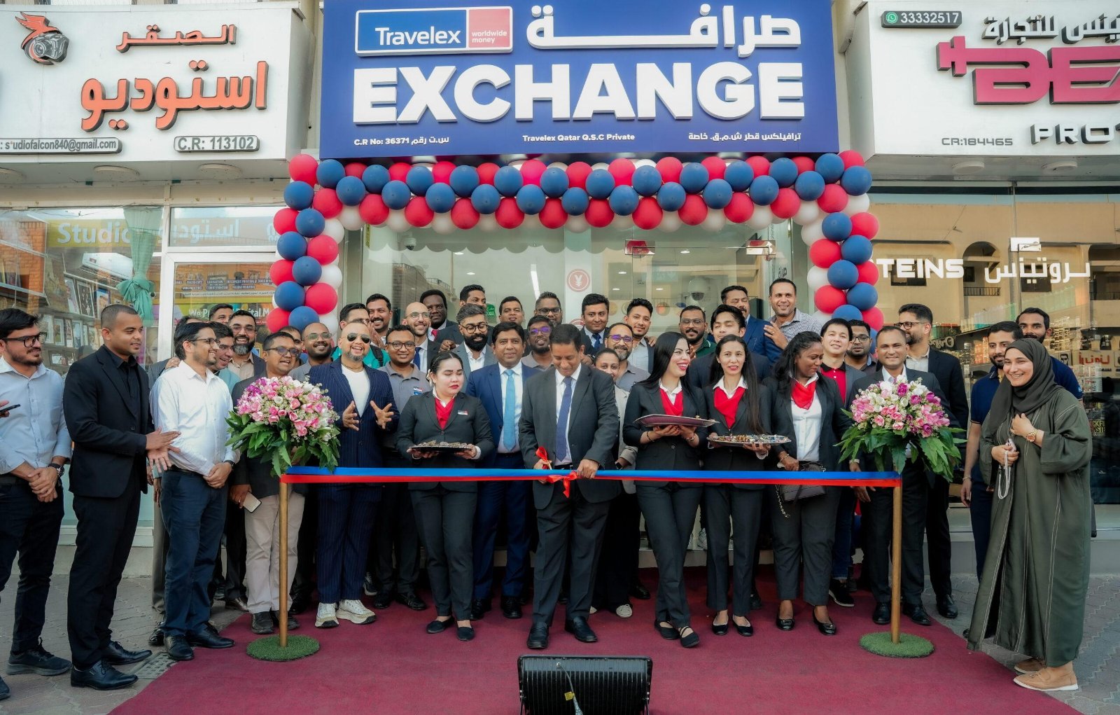 Travelex store launch in Doha, Qatar